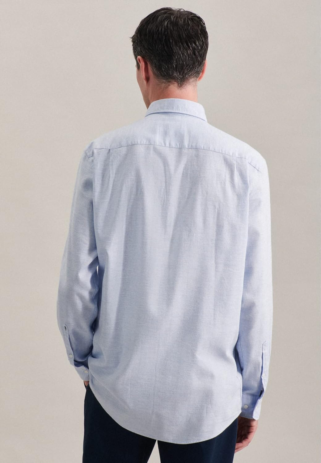 Seidensticker Herren Business Hemd - Bügelfreies Hemd mit geradem Schnitt - Regular Fit - Langarm -