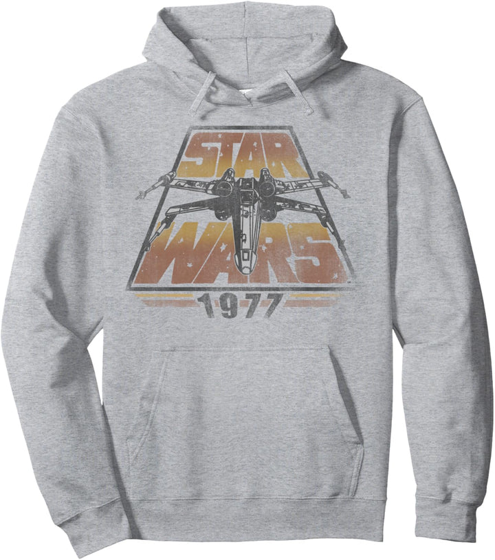 Star Wars X-Wing 1977 Striped Logo Pullover Hoodie