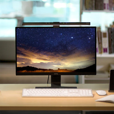 BenQ ScreenBar LED Monitor Lampe Schreibtischlampe bildschirmlampe mit Auto-Dimmen und Farbton-Anpas