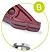 PIHER Hochleistungs-Schraubzwinge Maxi F 80cm 80cm Standard, 80cm Standard