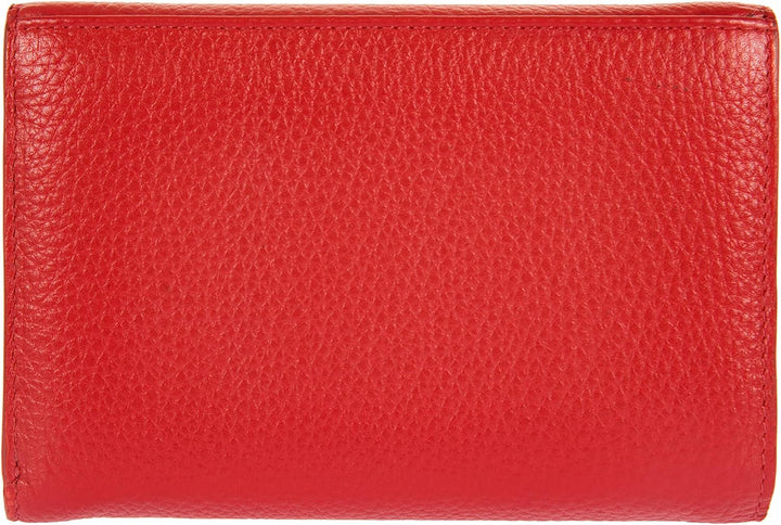 Bric's Marmolada Horizontales Damen-Portemonnaie aus Leder mit RFID-Schutz, Geldscheinfach, 12 Karte