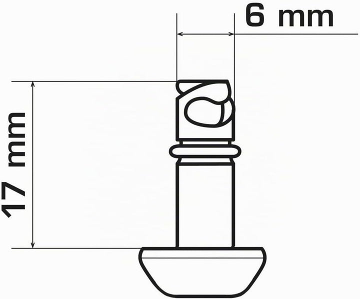 Schnellverschlüsse, Verschlüsse, Motorradverkleidung, Schrauben, Innensechskant/Innenvielzahn, Linse
