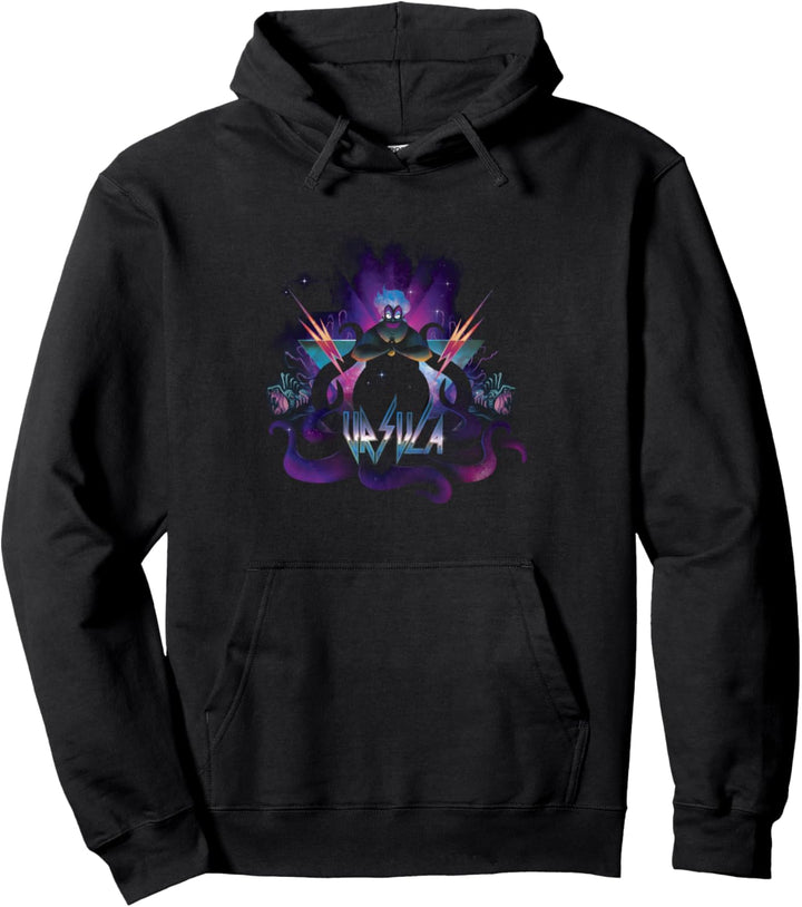 Disney Villains Ursula 80's Style Portrait Pullover Hoodie