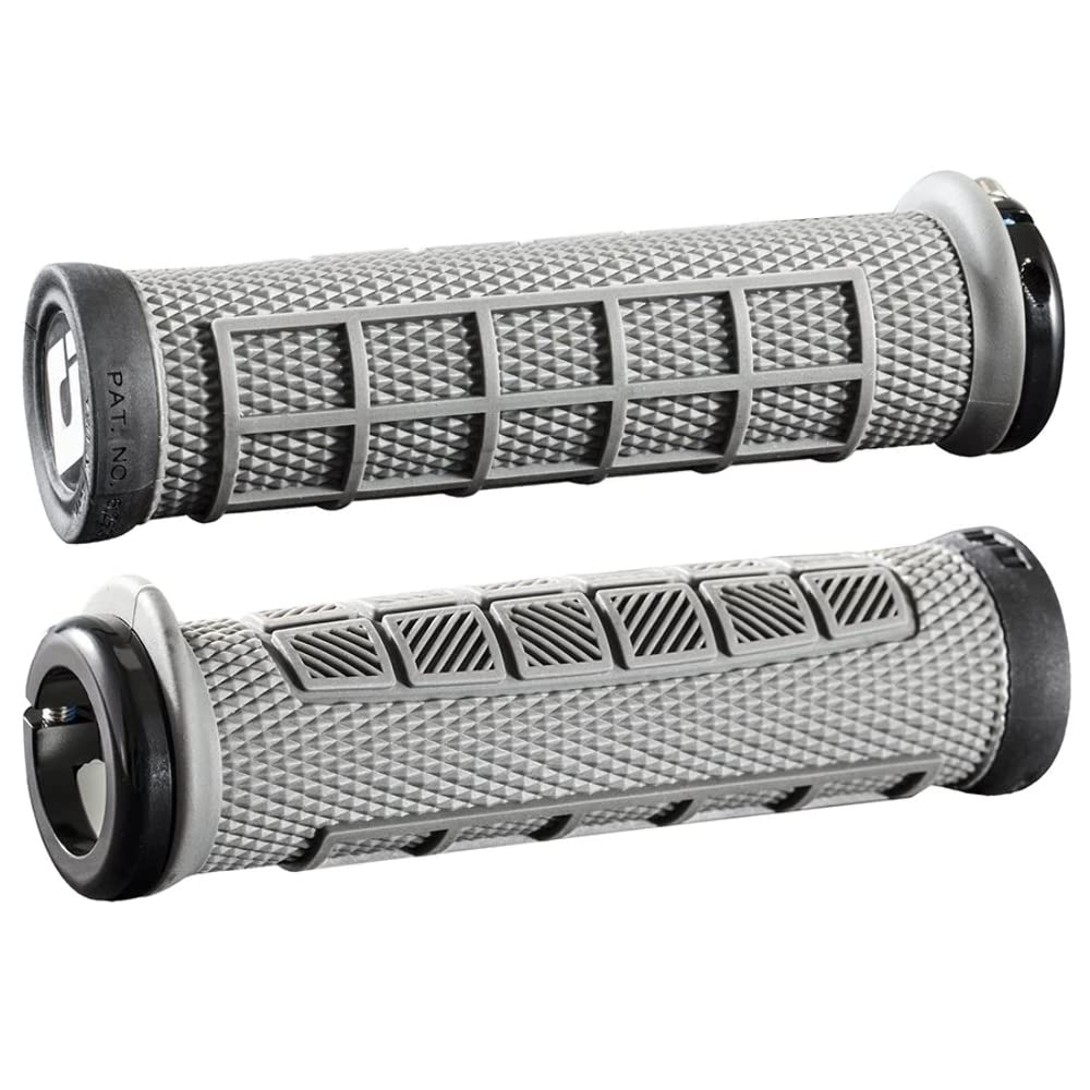 ODI Unisex – Erwachsene Elite Pro Griffe 130mm grau, 130mm grau