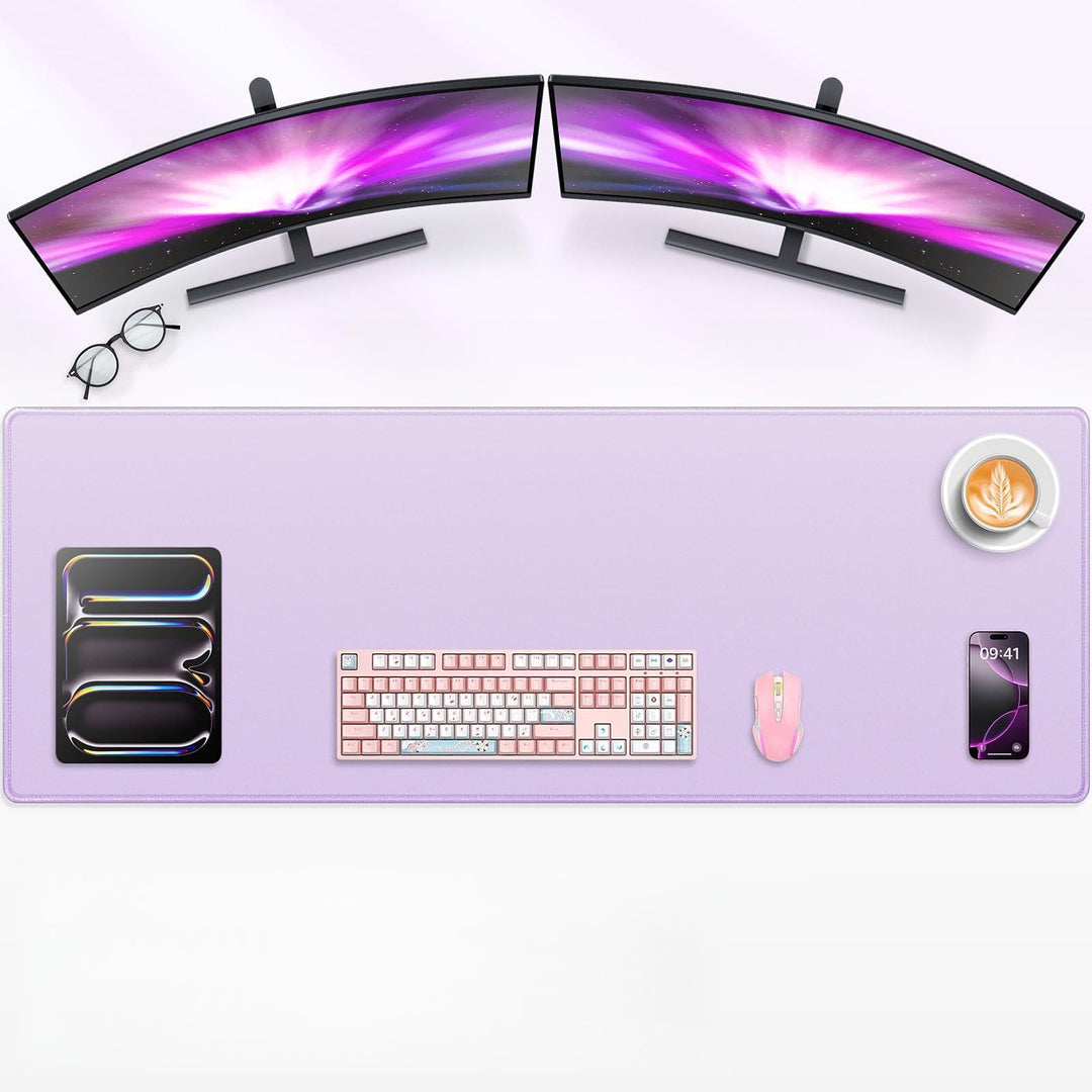 Mauspad Gaming 1200x400mm - XXXL Mousepad gross - Tischunterlage Large Size - verbessert Präzision u