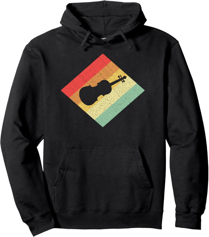 Retro Vintage Geige Violine Geschenk für Violinisten Pullover Hoodie
