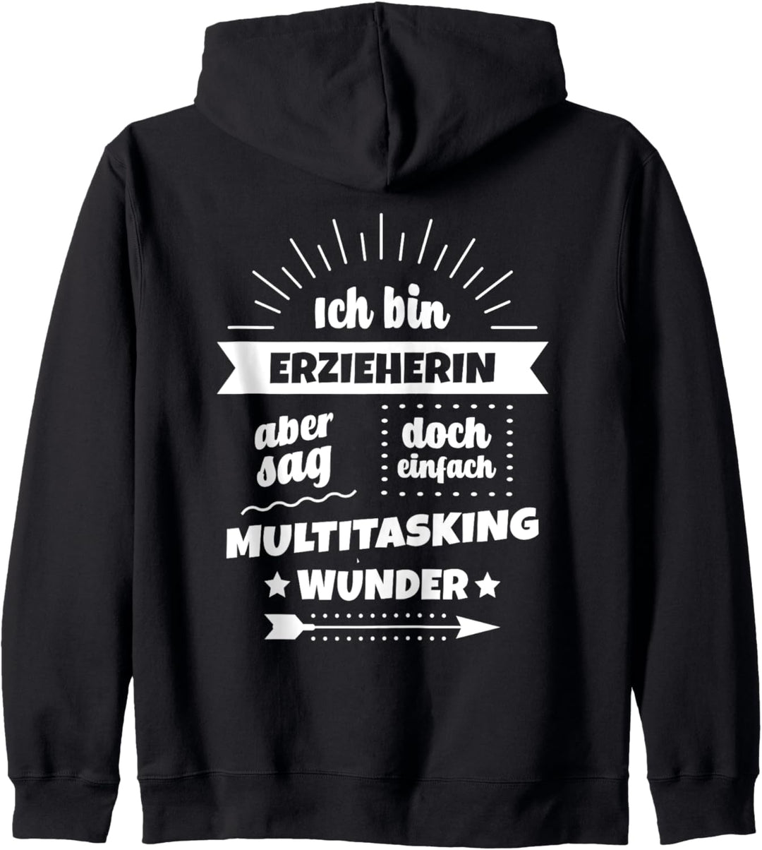 Erzieherin Kindergarten Kita Lustiger Spruch Erzieherinnen Kapuzenjacke