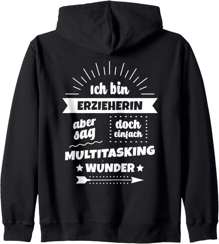 Erzieherin Kindergarten Kita Lustiger Spruch Erzieherinnen Kapuzenjacke