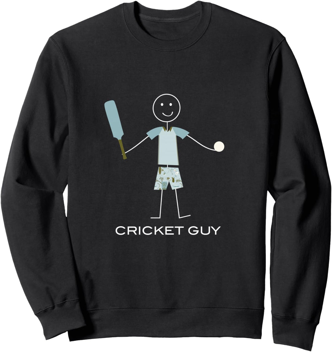 Lustiges Cricket für Herren, für Jungen Sweatshirt