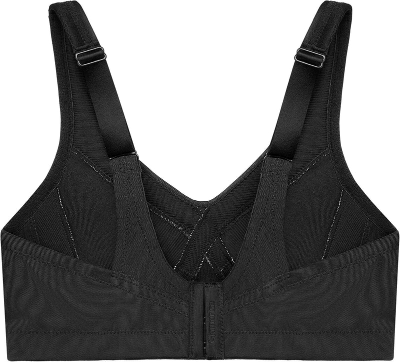 Glamorise Damen Full Coverage Bra 105E Schwarz, 105E Schwarz