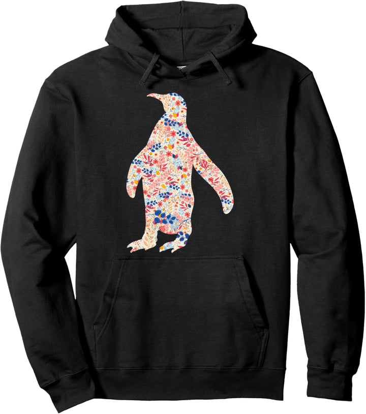 Vintage Pinguin Pullover Hoodie