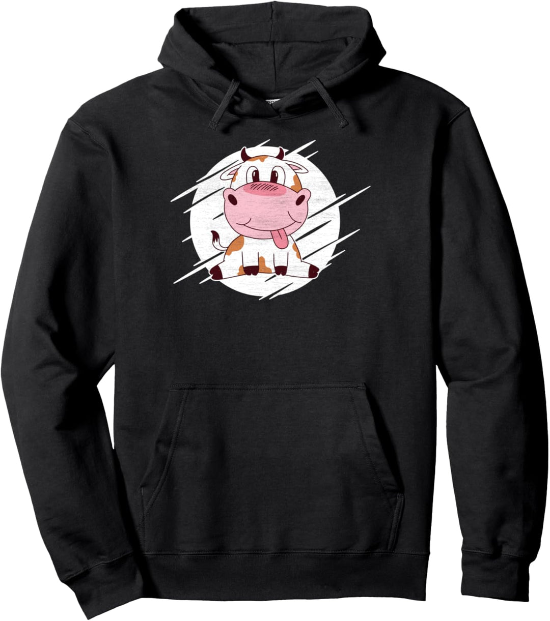 Kuh Kühe Lieblingstier Bauernhof Bauer Landwirt Pullover Hoodie