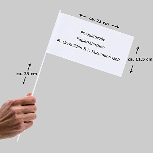 Everflag Papierfähnchen: Niederösterreich (Österreich) 500 Stück, 500 Stück