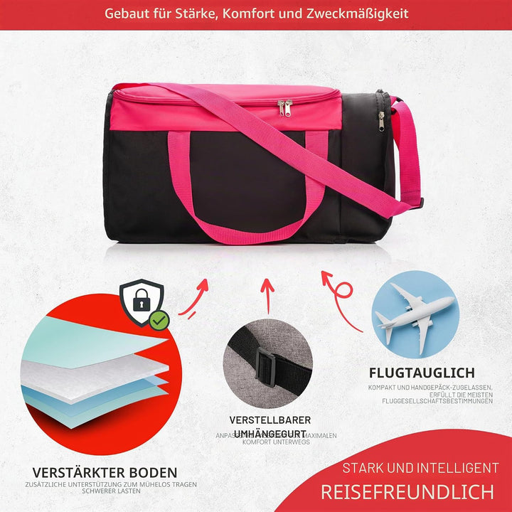 meteor 20 40 L Sporttasche - Kinder Badetasche Herren schwimmtasche Schultertaschen Reisetasche Urla