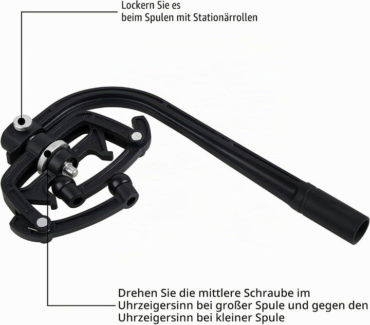 Shaddock Angeln Schnurspulgerät Aufspulgerät Schnurwickler Maschine Tragbare Angelschnur Aufspulen S