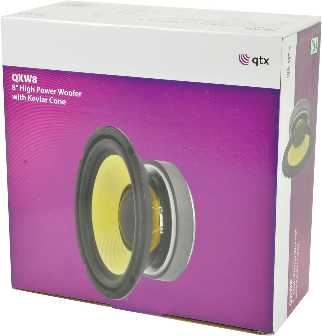 Leistungsstarker Tieftöner 20 cm (8 Zoll) Treiber, 8 Ohm, 500 W Single, 20 cm (8 Zoll) Treiber, 8 Oh