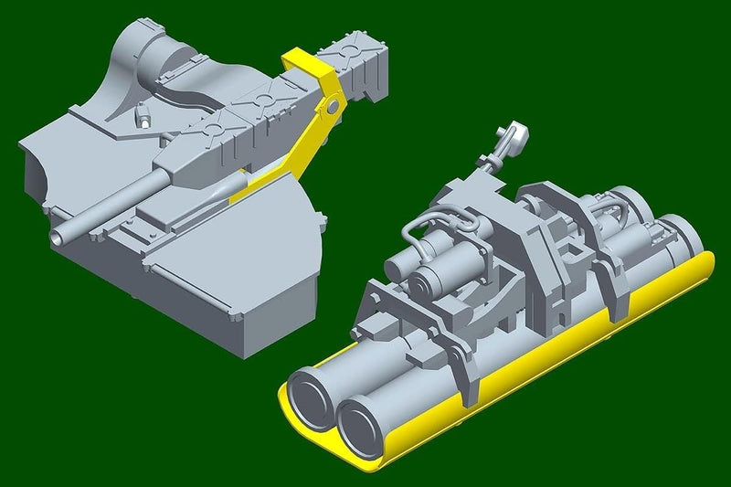 Trumpeter 09558 Russian Bmp-2M Berezhok Turret - massstab 1/35 - Modellbausatz