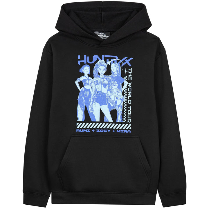 KPop Demon Hunters Offiziell Hoodie Mädchen Teenager, Taschen Fleece Pullover, Anime Huntrix Saja Bo