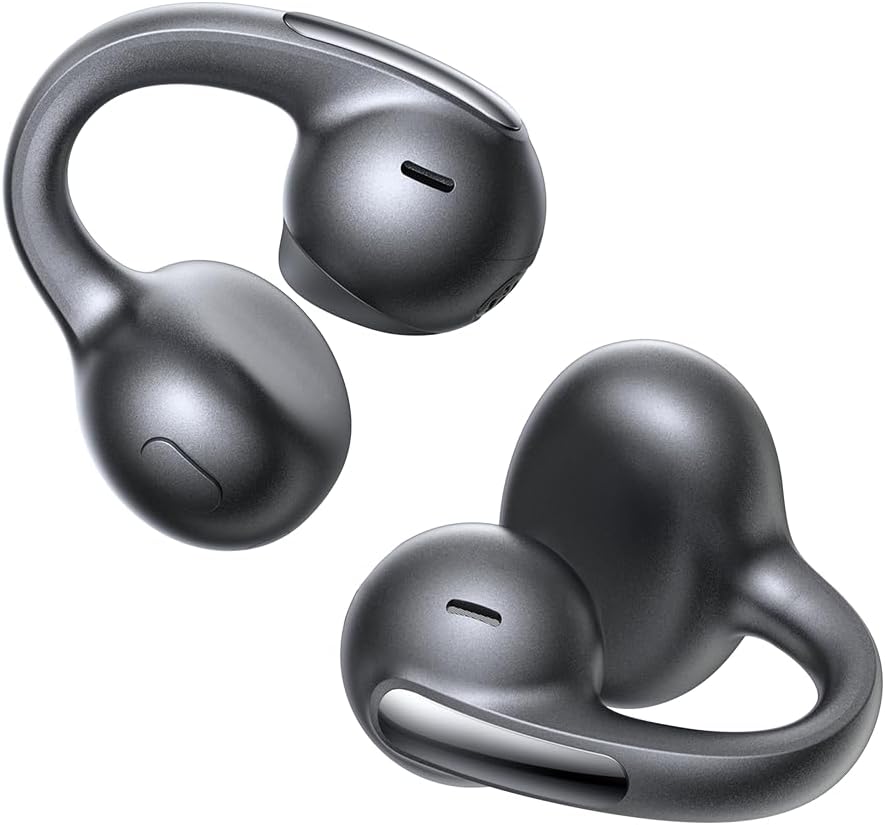 Baseus MC1 Pro Open Ear Kopfhörer, Ohrclip mit Beeindruckender Klang, Adaptiver Bassverstärkung, Blu