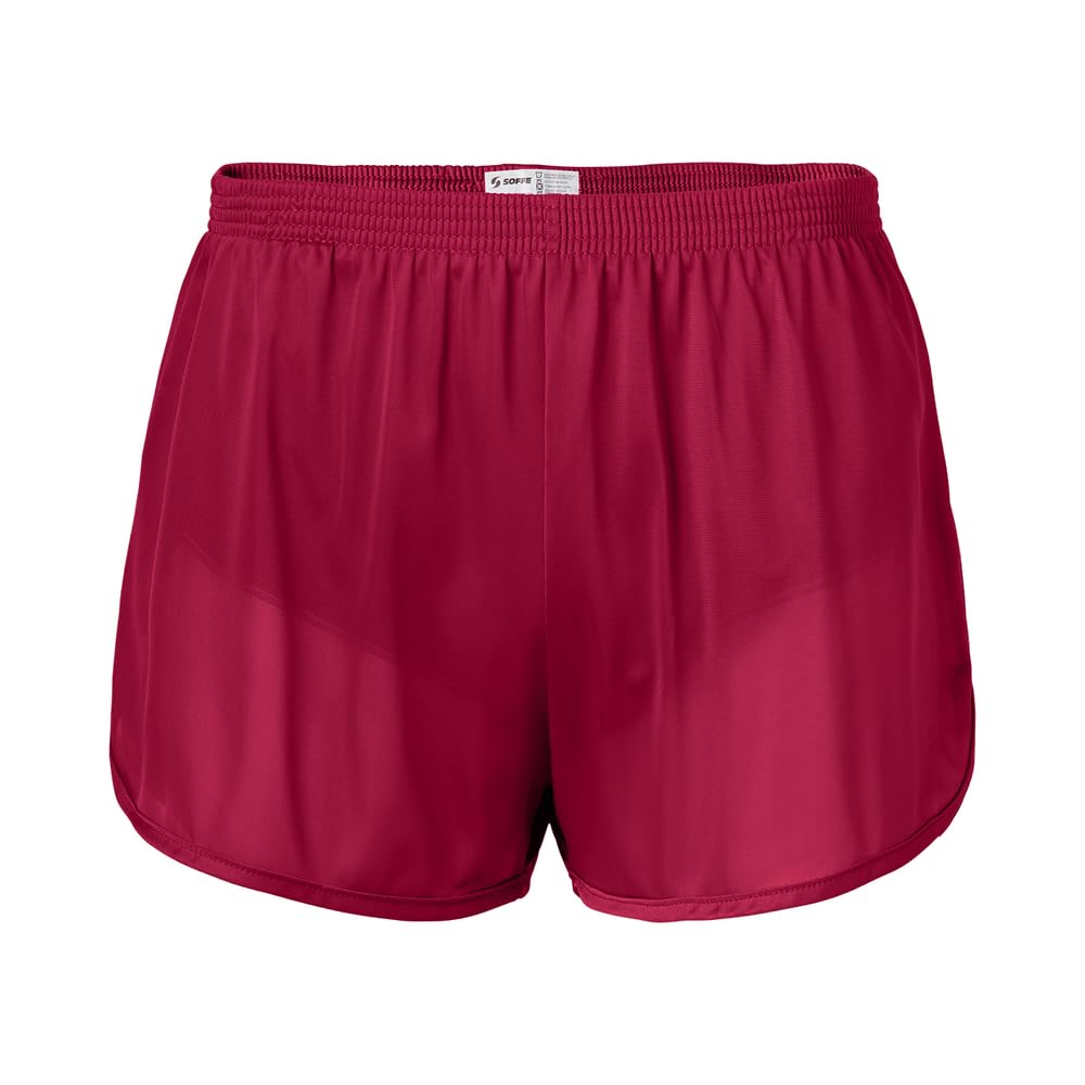 SOFFE Herren Shorts Bedruckte Herren-Laufshorts, 5,7 cm Innennaht, Silkie Ranger Panty S Granat, S G