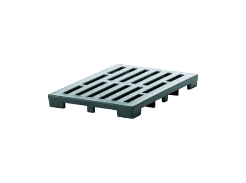 Dallmer - Gerade zu Drainagekeil 71 grau 225x155mm 714 923