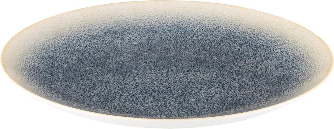Hazel & Bos Juntos Teller-Set 6x, Porzellan, mit muster, 27cm, Granulado, Grosse Runde Hauptspeisent