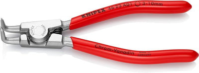 Knipex Sicherungsringzange für Aussenringe auf Wellen verchromt, mit Kunststoff überzogen 125 mm 46