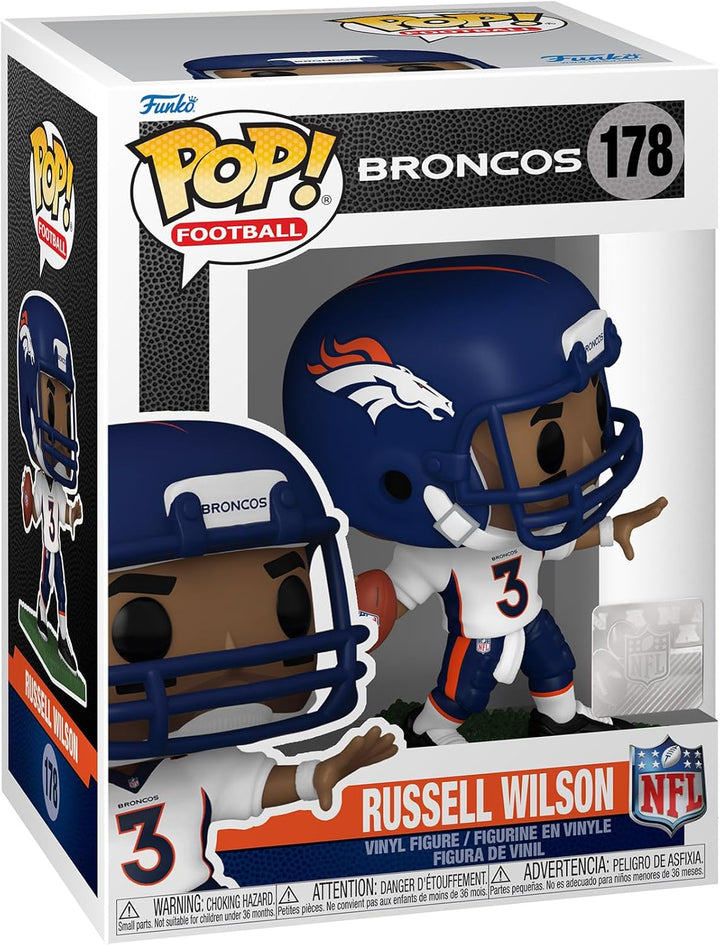 Funko Pop! NFL: Broncos - Russell Wilson - Vinyl-Sammelfigur - Geschenkidee - Offizielle Handelsware