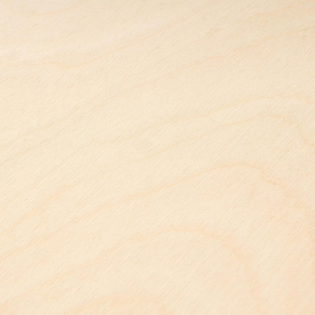 Creative Deco 10 x A4 Sperrholzplatte 3mm | 300 x 210 mm | Birkensperrholz Laserfähig Dünne Holz-Zus