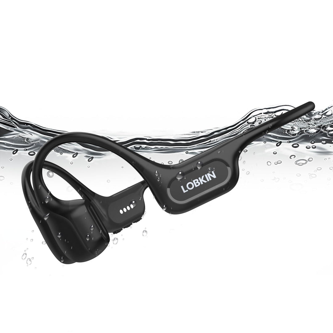 LOBKIN Knochenschall Kopfhörer Bluetooth,Open Ear Kopfhörer Kabellos 6.0 Bone Conduction Headphones,