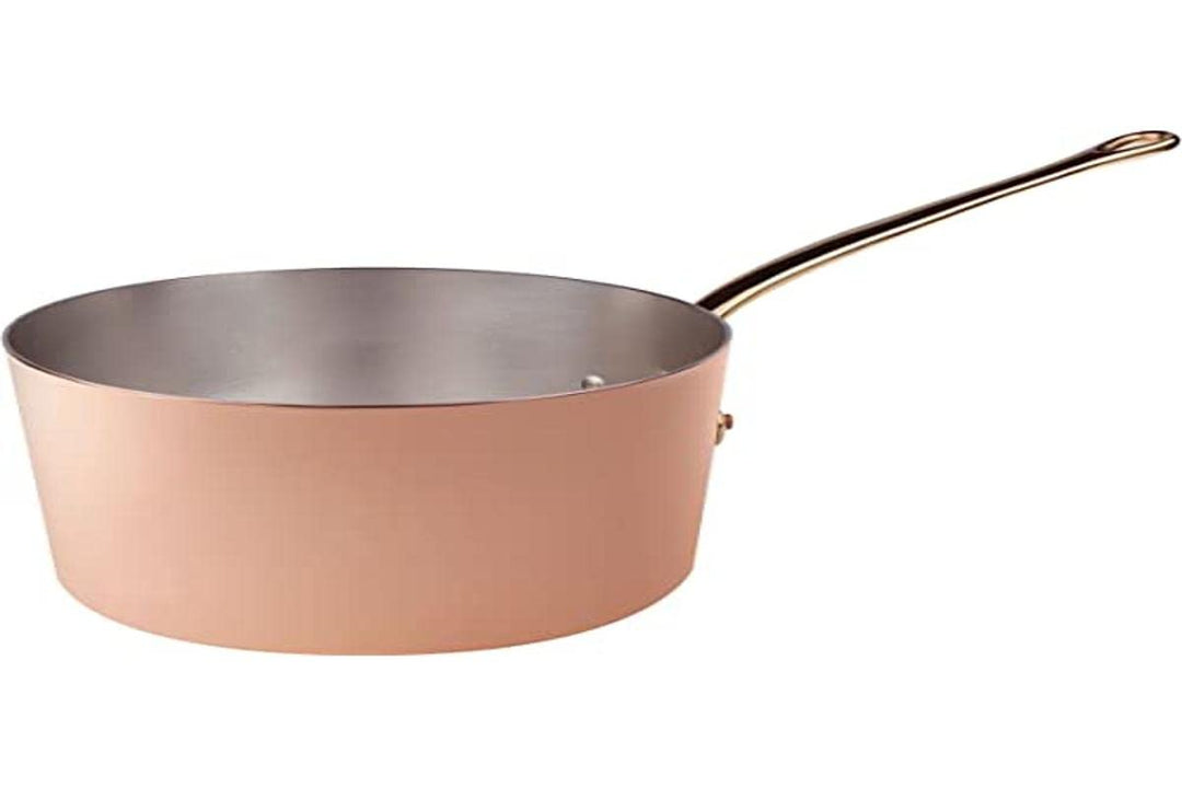Pentole Agnelli ALCU105F20 Hochverzinkter Kupferauflauf mit 1 Griff, 20 cm, 20 cm