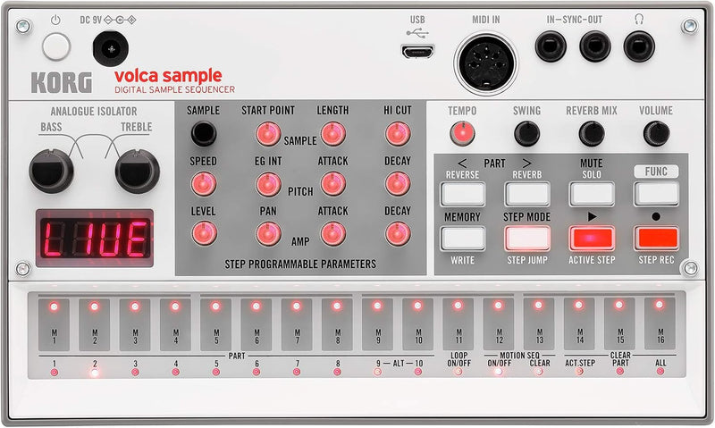 KORG VOLCA-SAMPLE2 - Probensequenzer, Probensequenzer