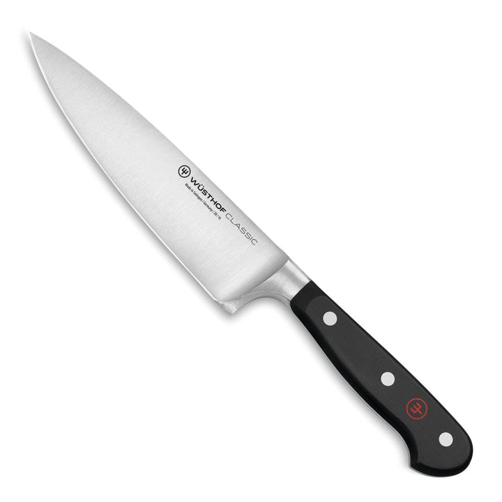 WÜSTHOF Classic Kochmesser 23 cm, Schwarz Schwarz 23 cm Single, Schwarz 23 cm Single