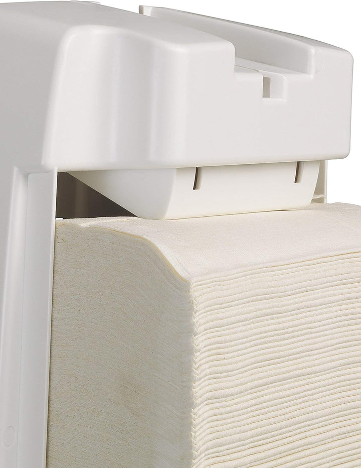 Aquarius Spender für Papierhandtücher 6945 – 1 x Papierhandtuchspender, weiss, Papierhandtuchspender