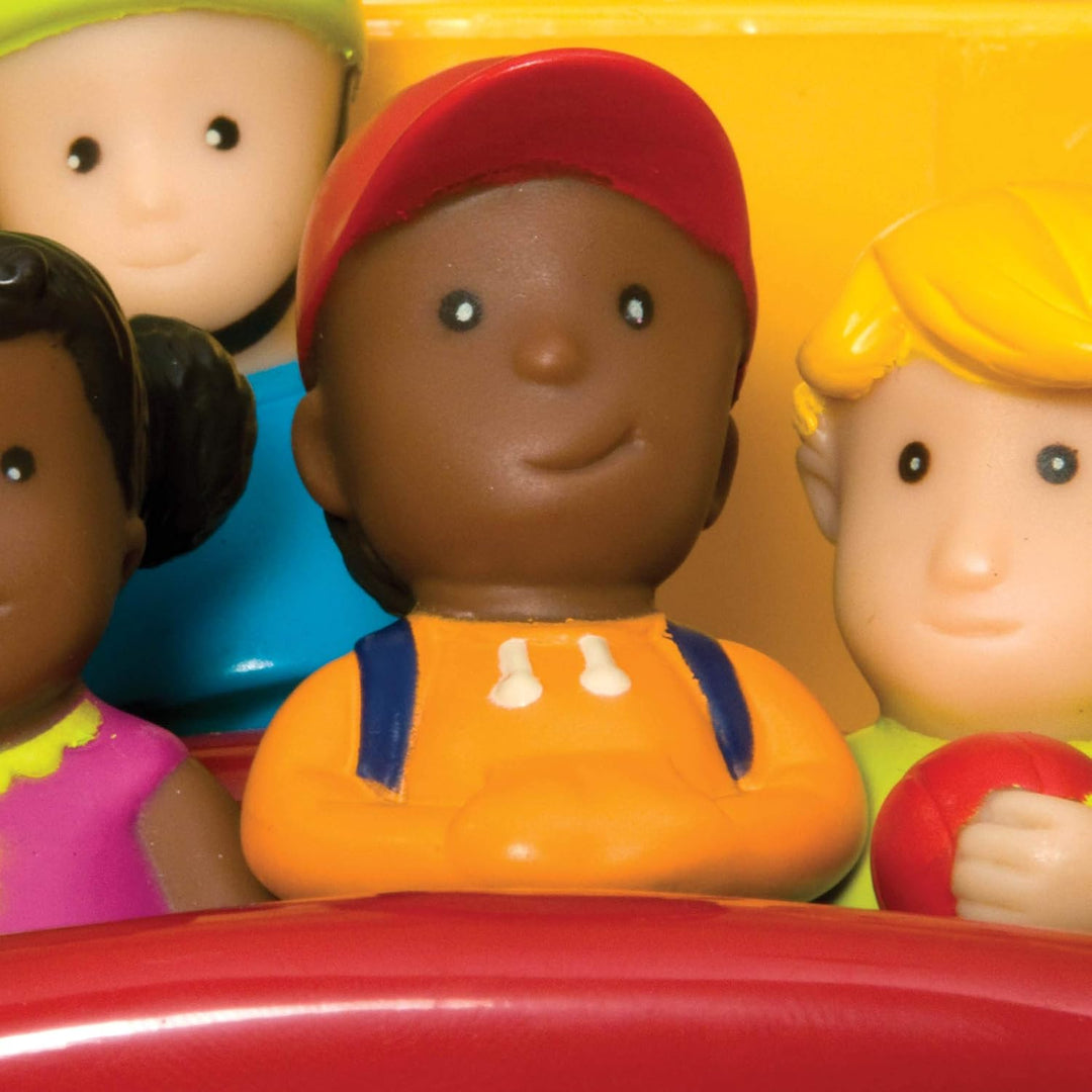 B. toys by Battat – Boogie Bus – Interaktiver Schulbus mit 5 Figuren, Lichtern und Tönen für Kinder