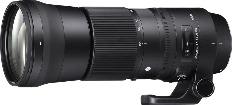 Sigma 150-600mm F5,0-6,3 DG OS HSM Contemporary Objektiv für Nikon Objektivbajonett & Sigma USB-Dock