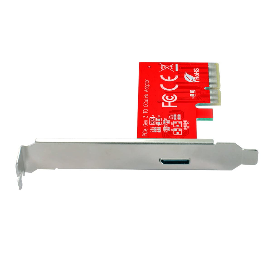 ChenYang CY PCI-E 3.0 Express 4.0 x4 zu Oculink Externer SFF-8612 SFF-8611 Host Adapter für PCIe SSD