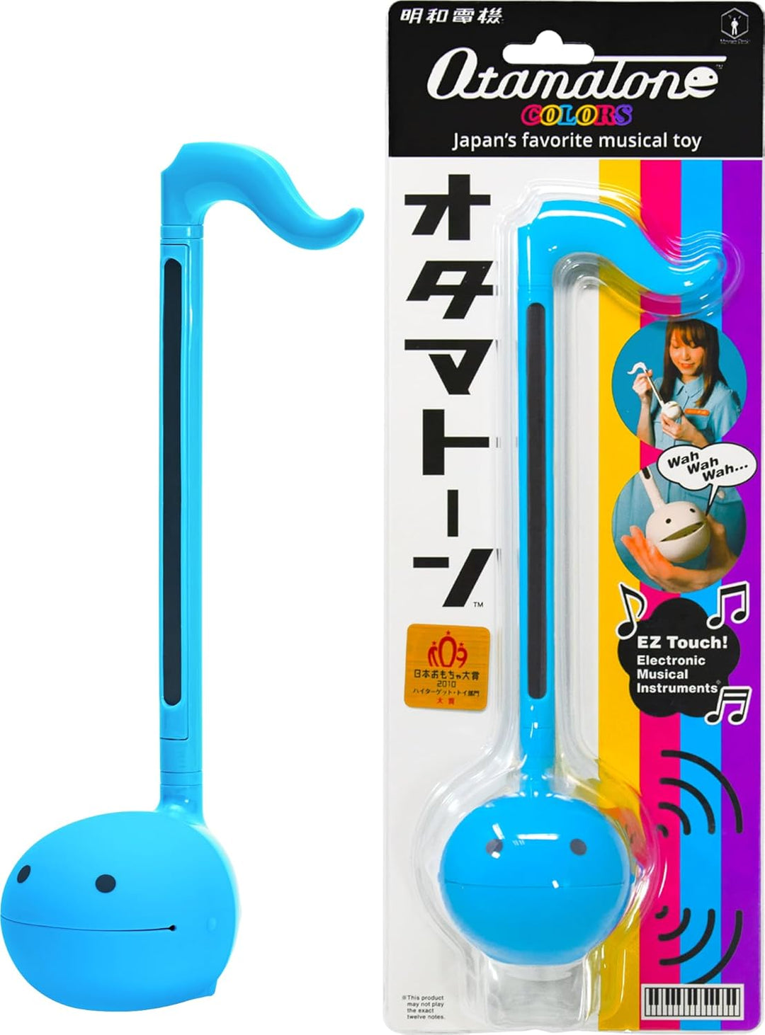 Otamatone Regular Blau Elektronisches Musik Instrument, Tragbar Digitale Musikinstrumente Synthesize