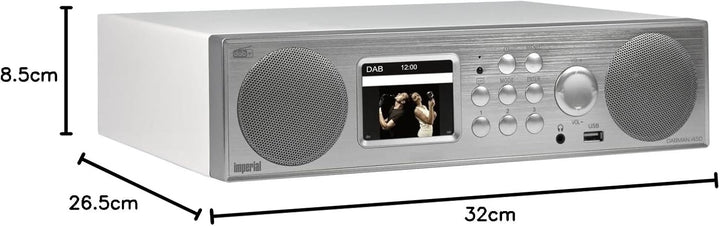 Imperial DABMAN i450 Internetradio/Digitalradio/DAB+ (Bluetooth, Internet/DAB+ / DAB/UKW, WLAN, LAN,
