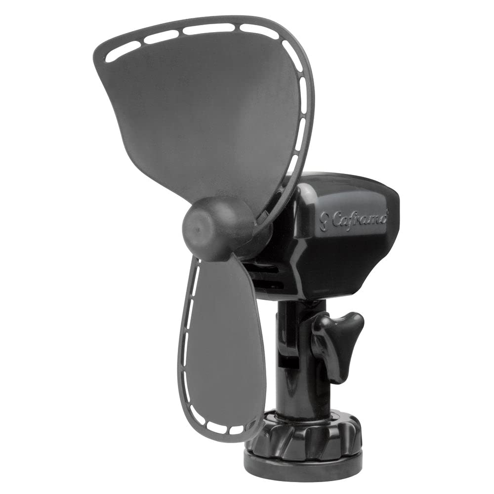 Caframo Marine Ultimate, 12 V, Innenraumventilator, 17,8 cm (7 Zoll) (direktes Kabel). S Schwarz, S