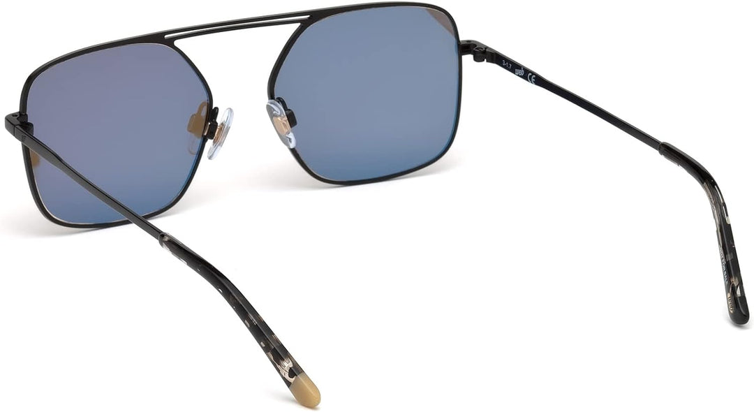 WEB Unisex-Erwachsene WE0209 02G 53 Brillengestelle, Schwarz (Nero OpacoMarrone Specchiato), 53.0