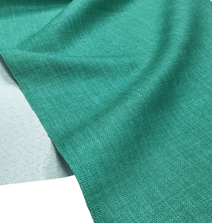A-Express Sanft Leinenoptik Stoff Material Vorhänge Tasche Design Kleidung Schneiderei 145cm Breite