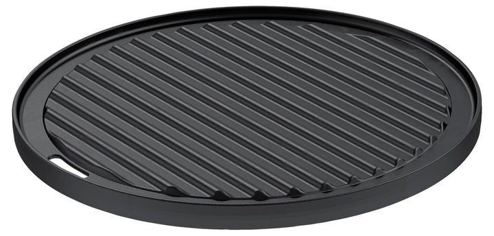 RÖSLE VARIO Grillplatte, Hochwertige Grillplatte aus Gusseisen für Fleisch und kleine Grillstücke, G