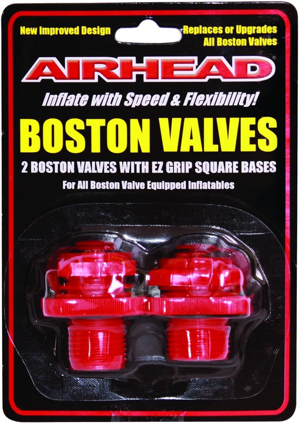 Kwik Tek AHBV-2 Boston-Ventil, Rot