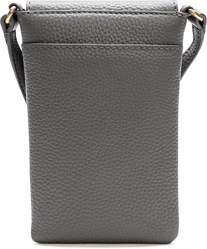 Lazarotti Bologna Damen Leder-Handytasche | Grösse 10 x 3,5 x 18 cm für sämtliche gängigen Smartphon