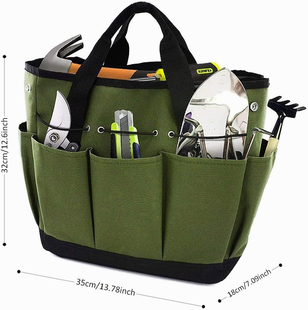 Ledeak Garten Werkzeugtasche, Multifunktionale Wasserdichte Haushalt Softbag Werkzeug Tragbare Aufbe