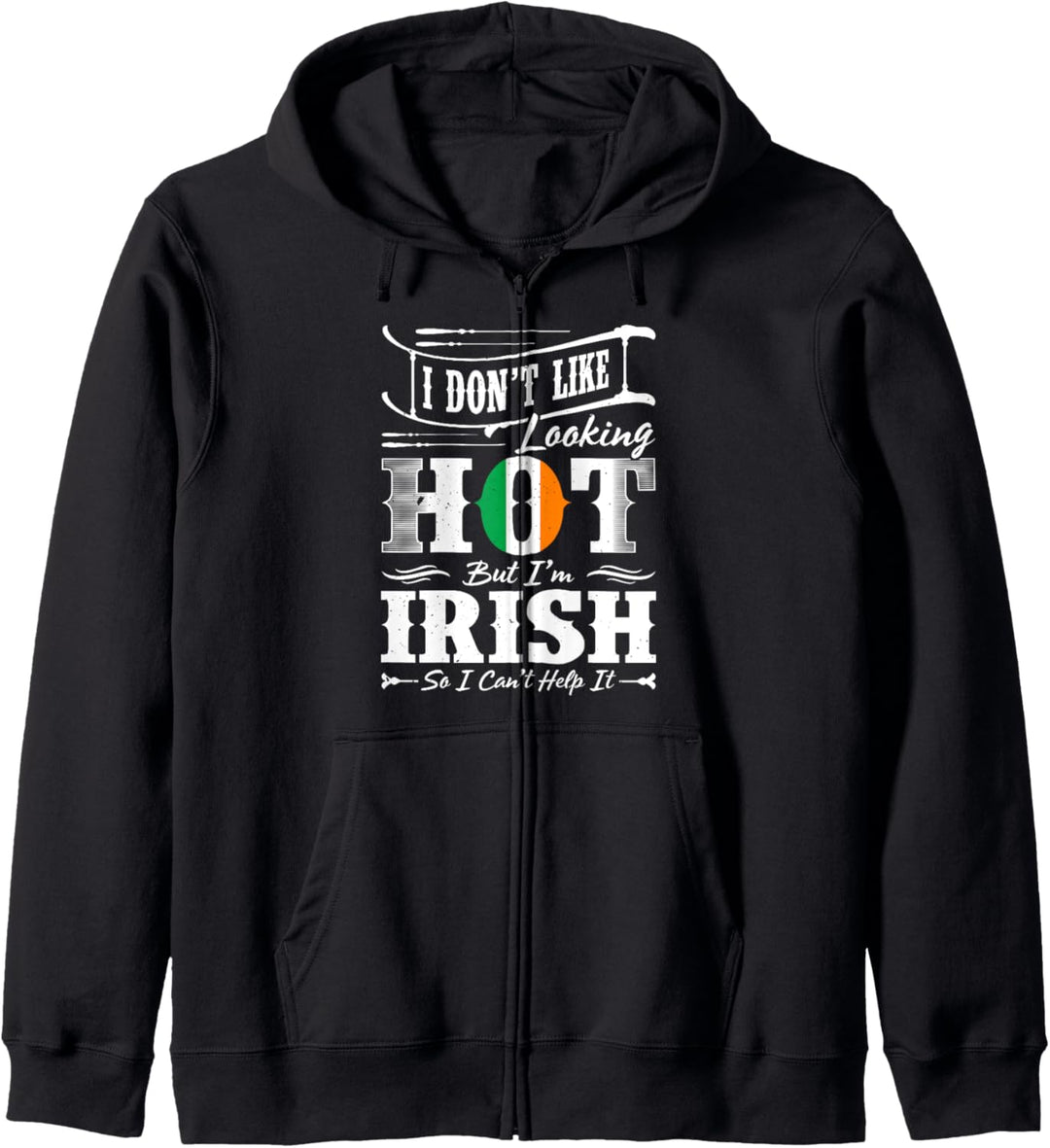 Irland Irish Roots Irish Heritage Proud Irish Flag Funny Kapuzenjacke