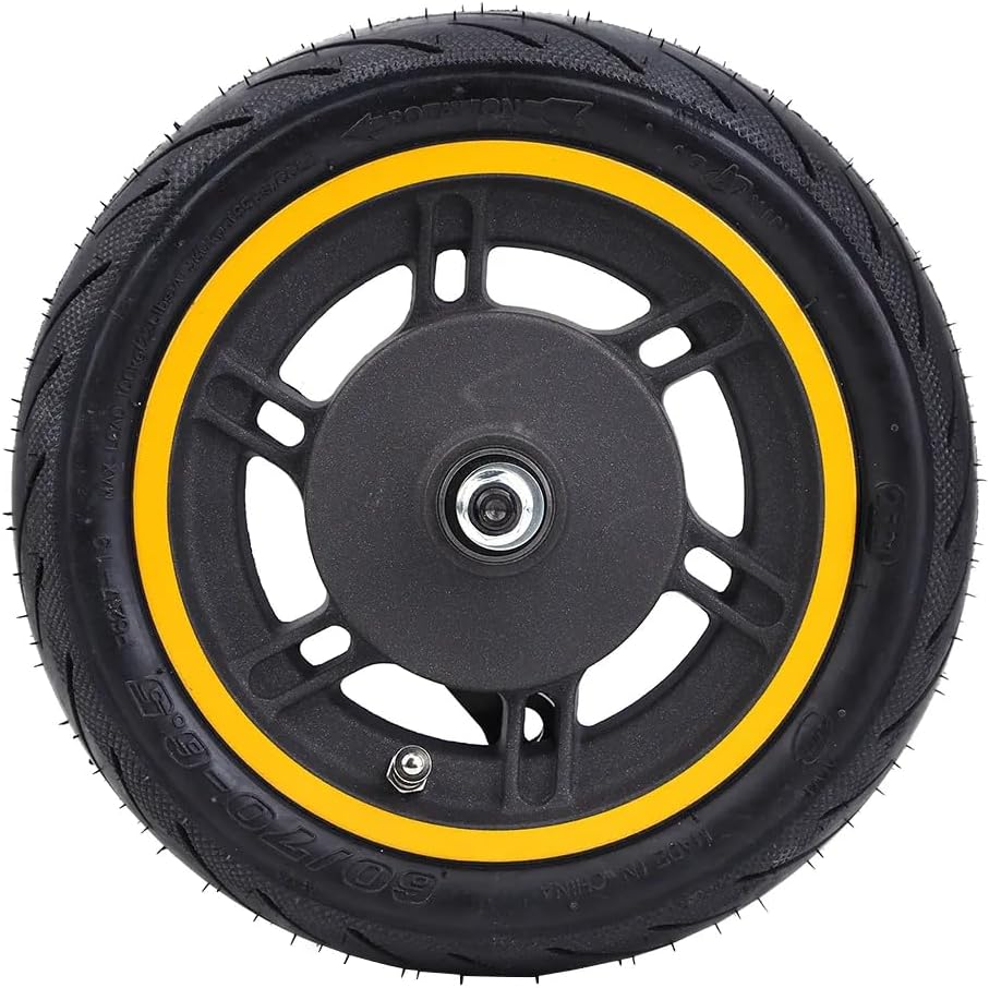 Komplettrad Vorderrad 10 Zoll (10x2.125, 60/70-6.5) für Ninebot Max G30, Motus Scooty 10, Siver 10 P