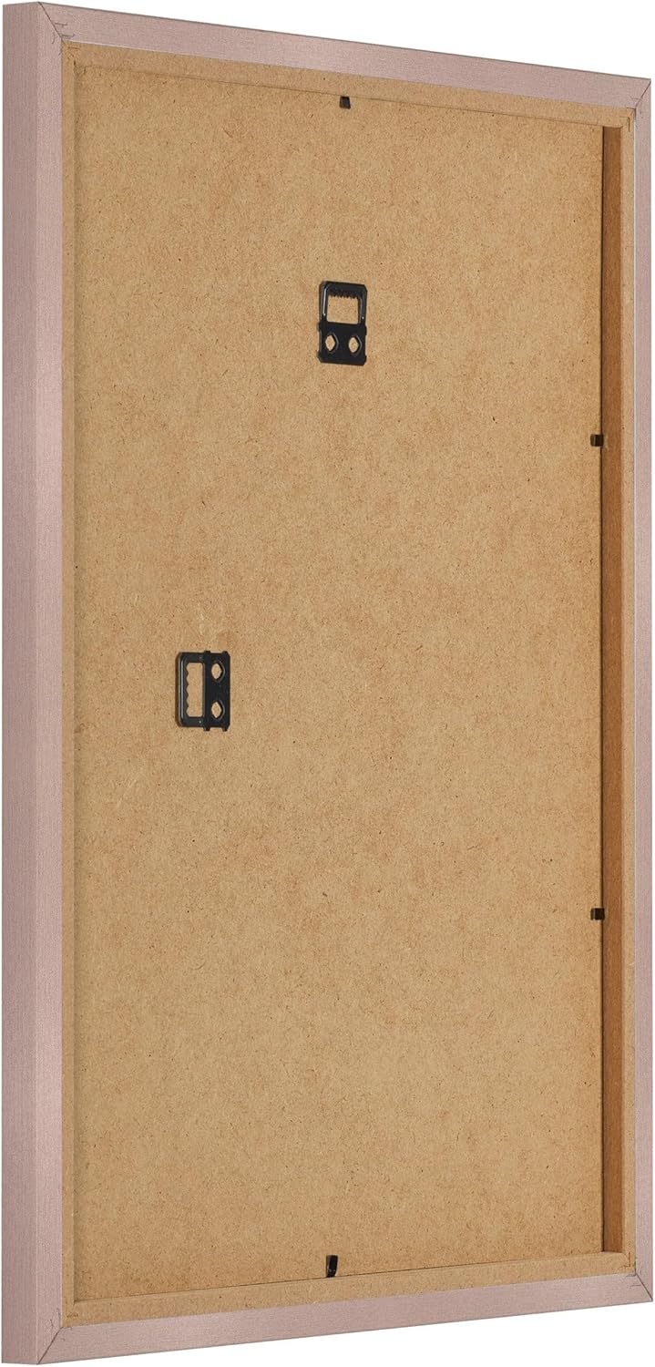 yd. Your Decoration - Bilderrahmen 75x100 cm - Altrosa - Bilderrahmen aus MDF mit Acrylglas - Antire