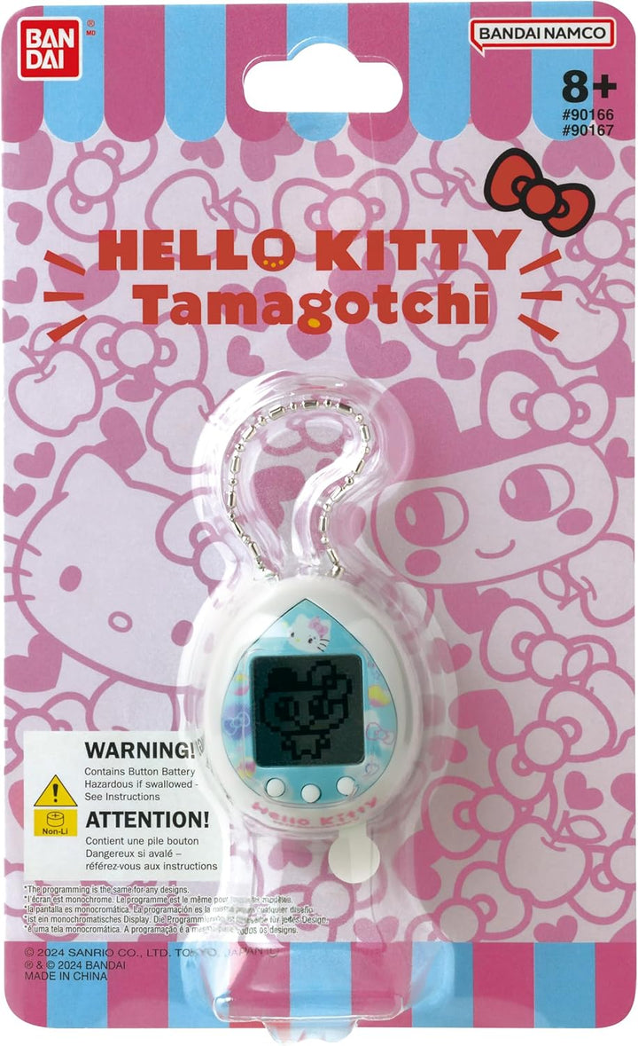 Bandai - Tamagotchi Nano - Hello Kitty Blaue Version - Interaktives Tamagotchi-Tier - Kleines Nano-F